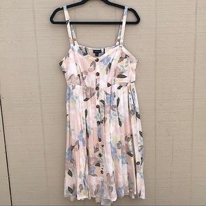 Torrid Floral Hi Low Cami Dress